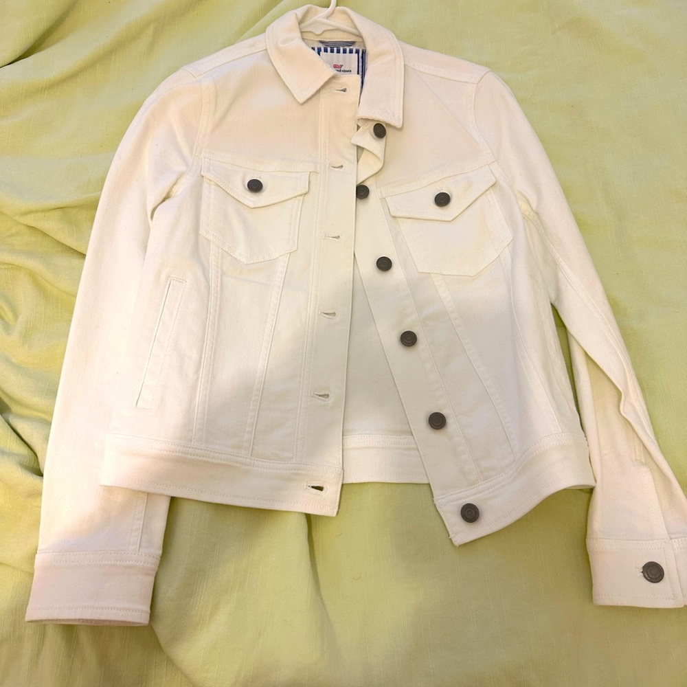 White Denim Jacket